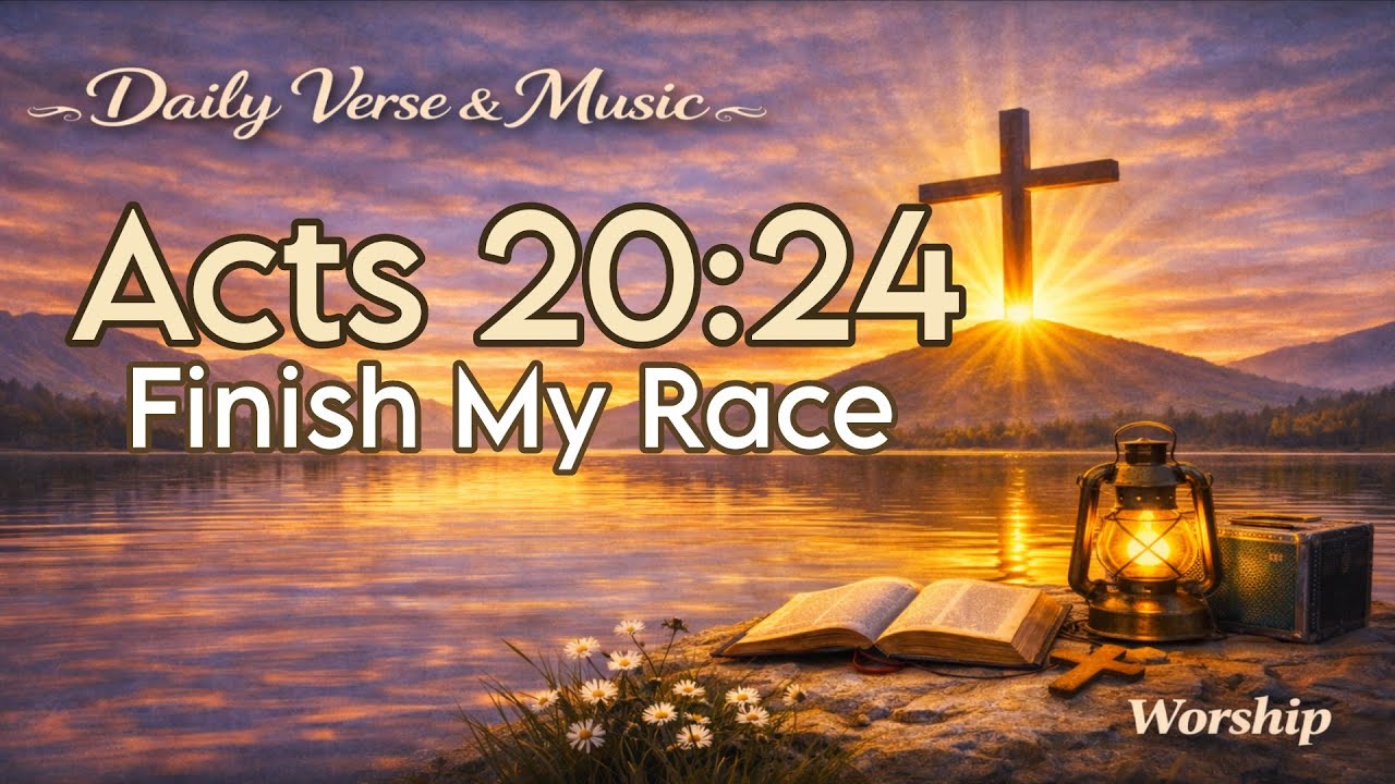 Finish My Race–Christian Worship|Daily Verse | Acts 20:24 | Nova Lumen| YouVersion Bible App