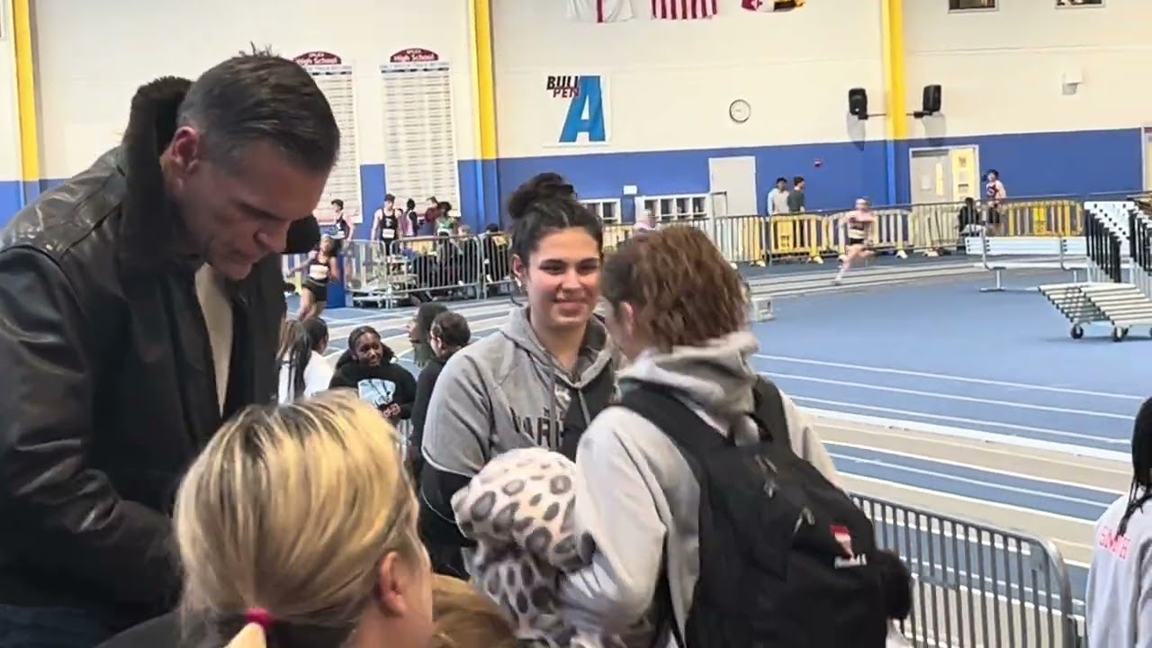 Caroline Elliott - Districts 1/30/25 - 1600m, 500m, 100m (photos by Rossvisualzz)