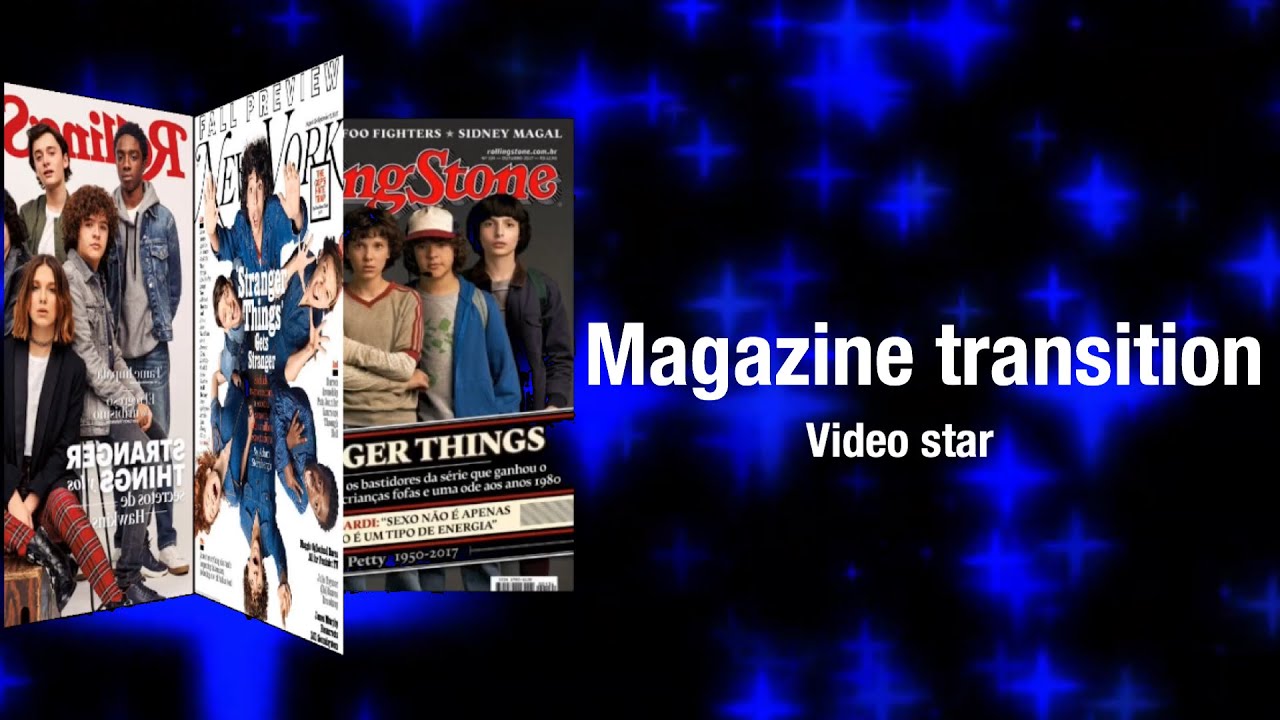 Magazine transition | video star