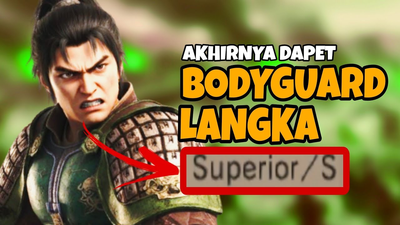 Ini Dia Perjalanan Gua Untuk Mendapatkan BODYGUARD Langka Superior/S di Dynasty Warriors 5
