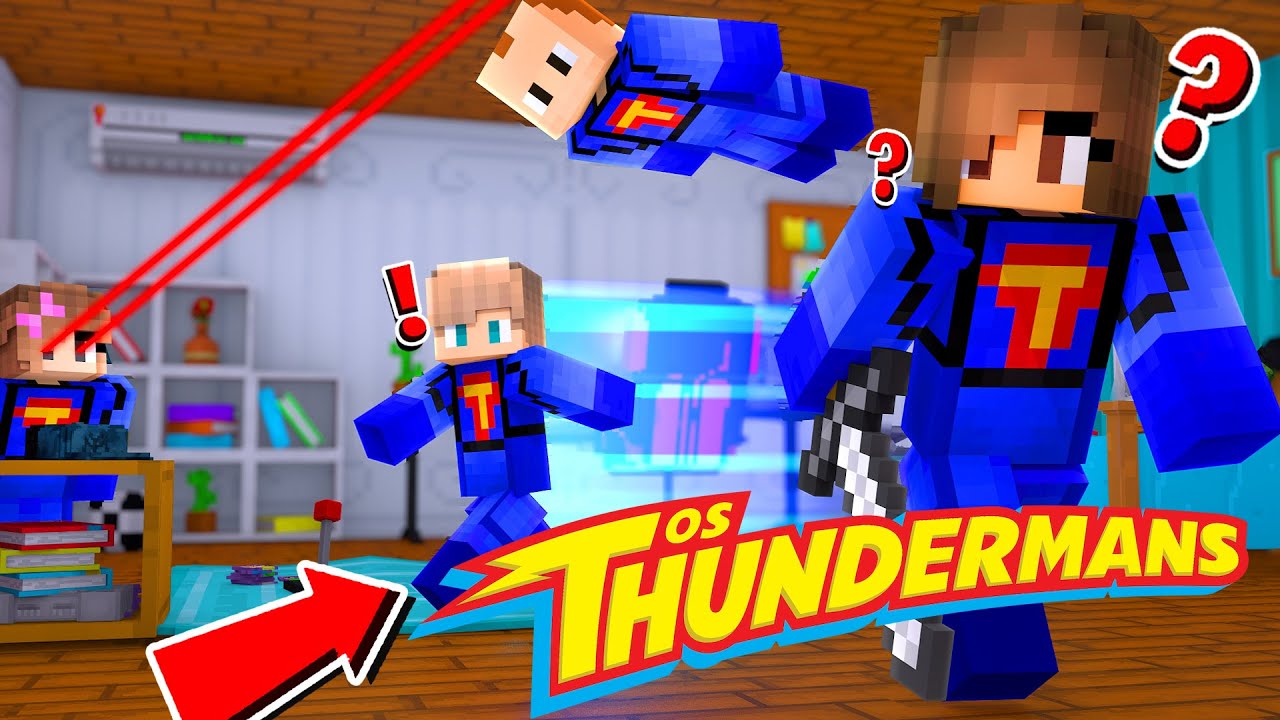ESCONDE ESCONDE DOS THUNDERMANS ! ‹‹ P3DRU ››