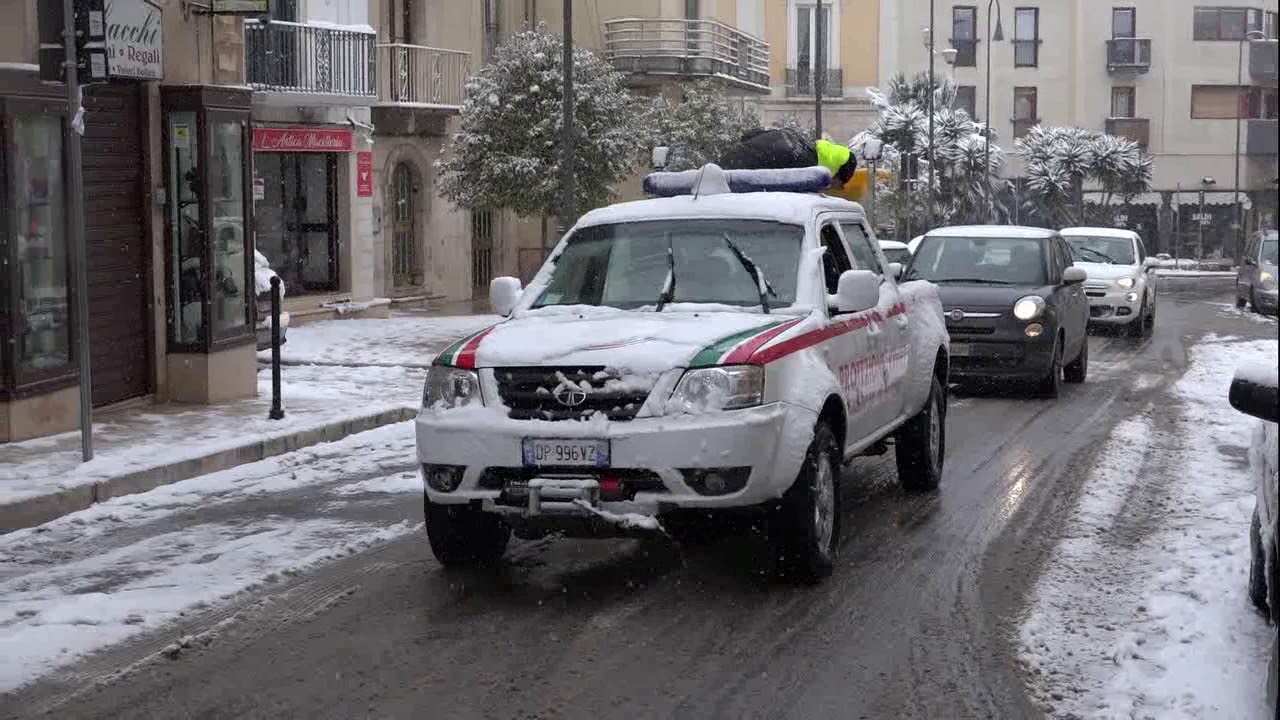 Neve a Rutigliano 27 febbraio 2018