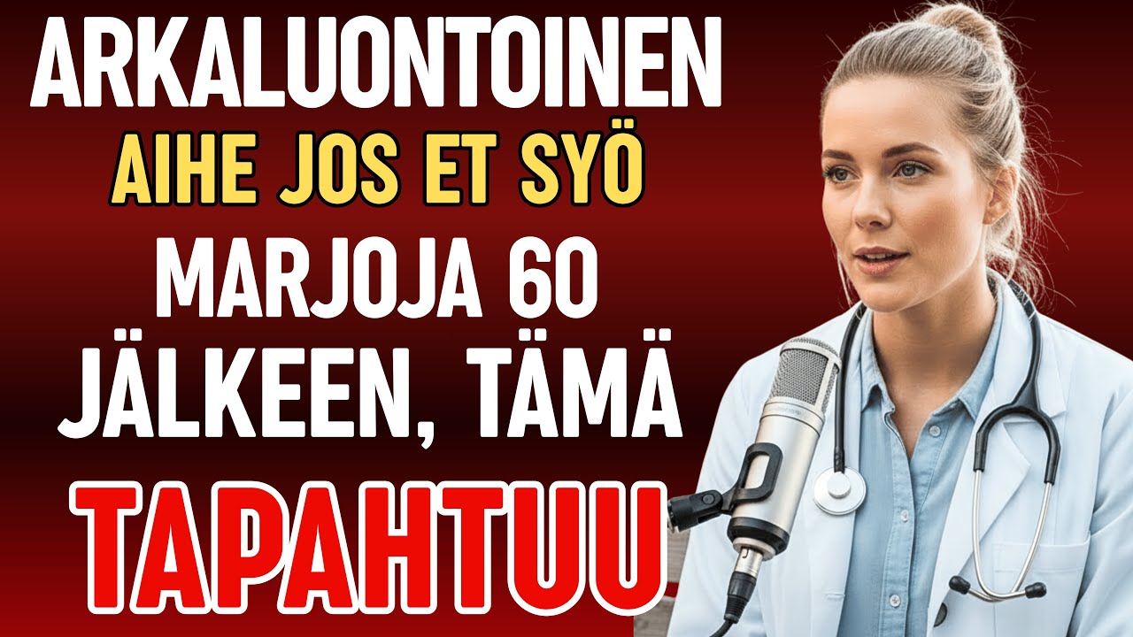 UROLOGI: Jos ET syö näitä MARJOJA 60 jälkeen, tämä tapahtuu | Dr. Emilia Lahtinen