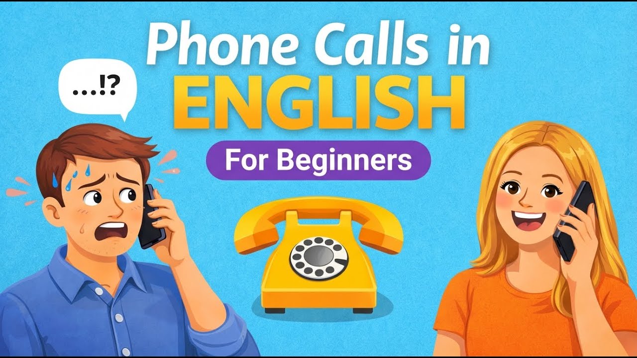📞 Phone Conversations in English for Beginners | Real Listening & Speaking Practice