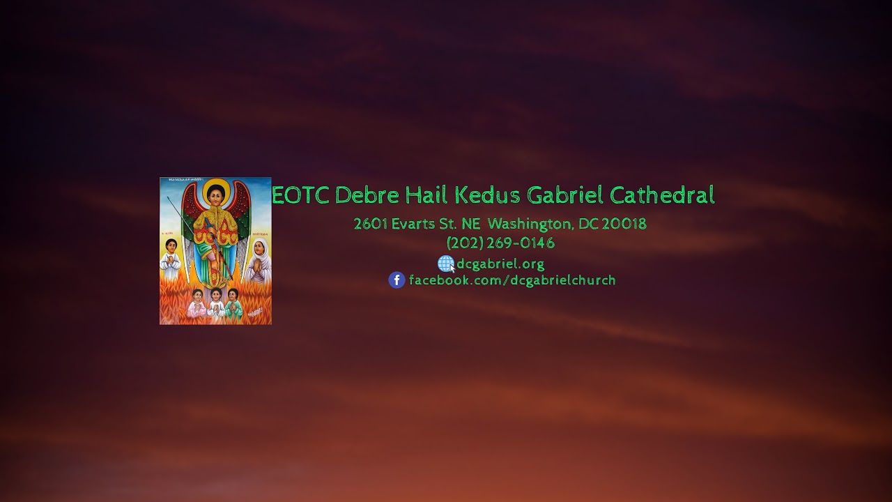 ጥር ፲፯ ቀን ፳፻፲፰ ጥር 17 2018 Jan 25, 2026 ሥርዓተ ቅዳሴ የቀጥታ ስርጭት ከደብረ ኃይል ቅዱስ ገብርኤል ካቴድራል ዋሽንግተን ዲሲ