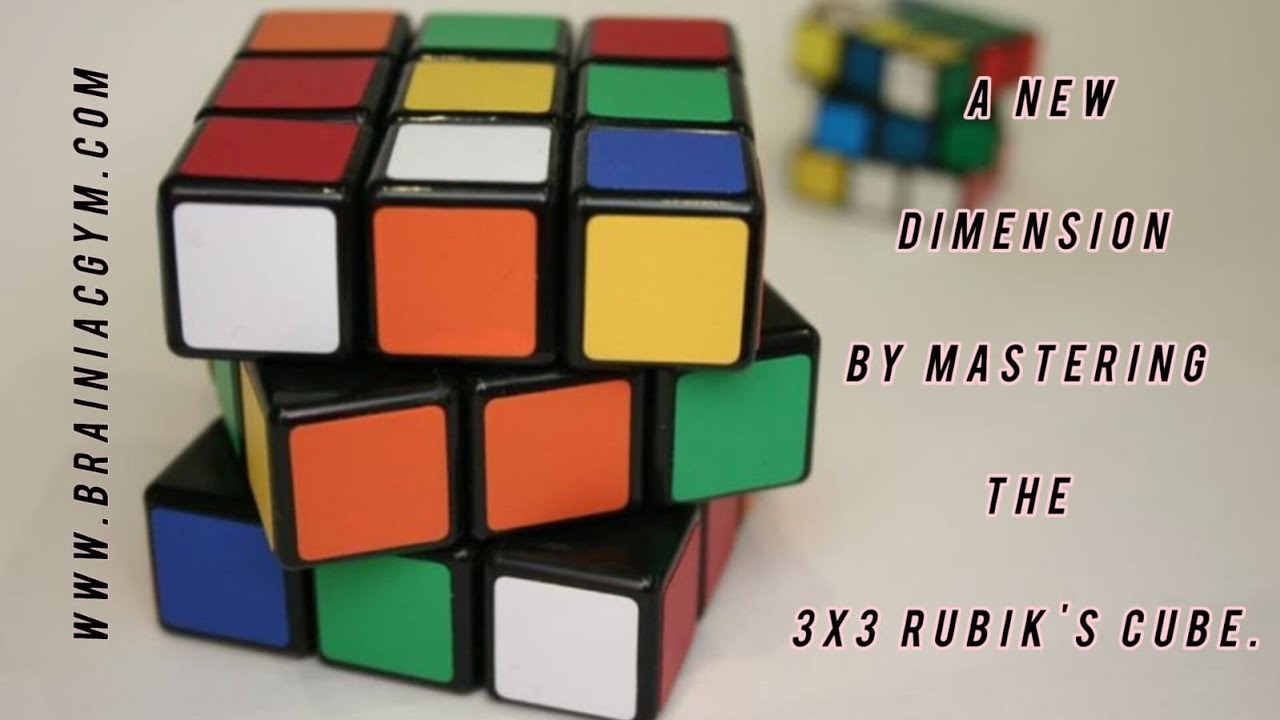A new dimension by mastering the 3x3 Rubik's Cube #brainiacgym #education #rubikscube #cube