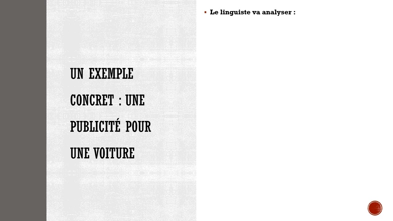 Sémiotique vs Linguistique