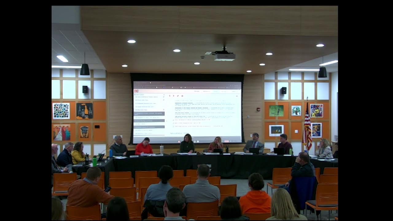 BCSD Board of Education meeting 1/21/2026