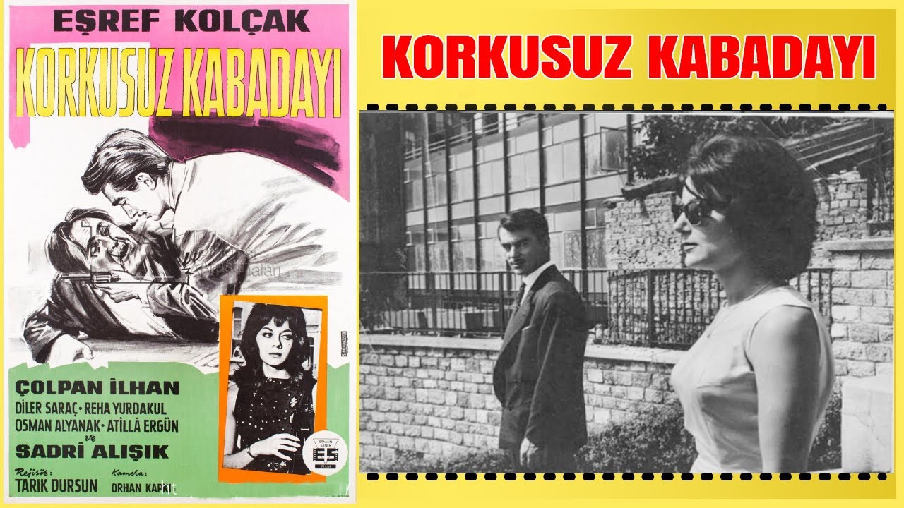 Korkusuz Kabadayı | Eşref Kolçak Çolpan İlhan | Yeşilcam Filmi Full İzle