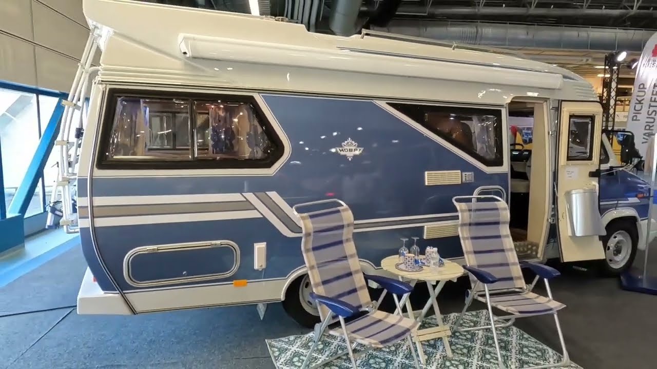 Old Hobby 600 Camper (1989) In Lahti Caravan Exhibition 2023, Finland #camper #caravan #hobbycamper