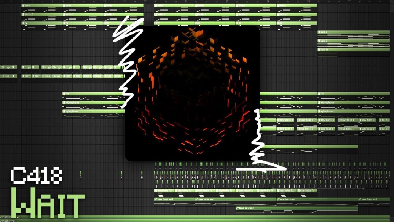 Wait - C418 (FL Studio Remake + Breakdown)