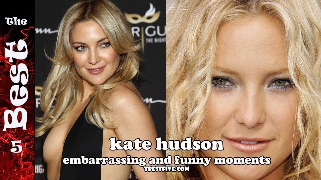 Kate Hudson embarrassing and funny moments