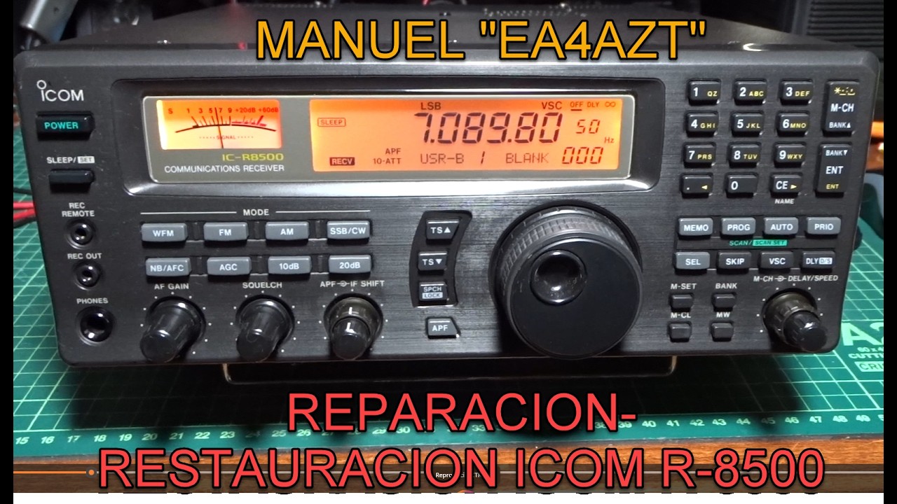 Restauracion y reparacíon IC R 8500.