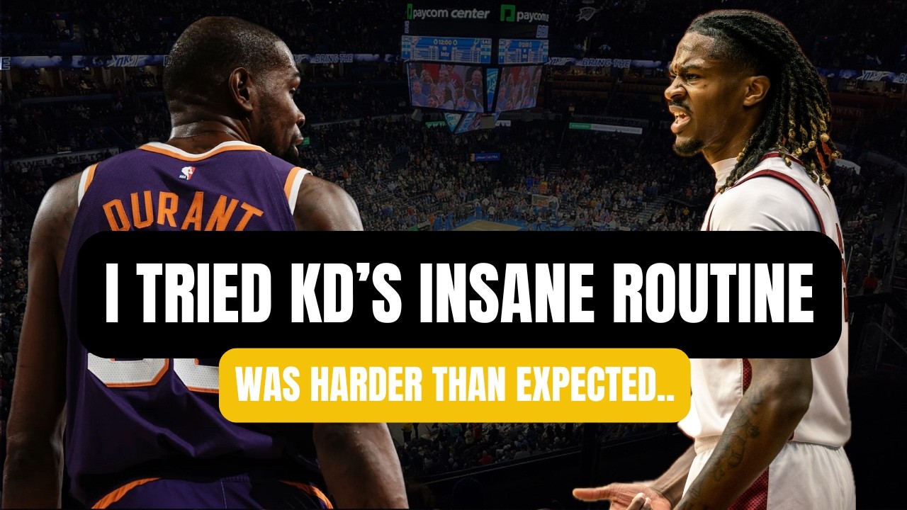 I Spent 24 Hours Training Like Kevin Durant... I almost didn't make it