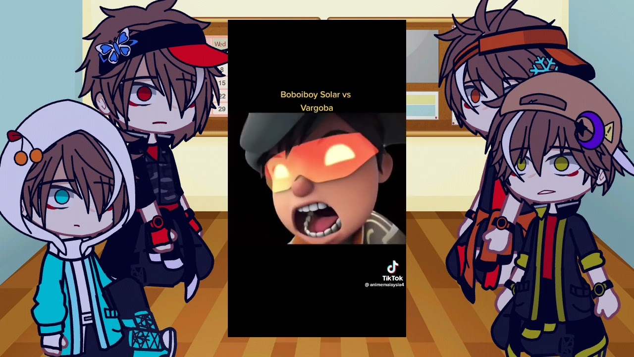 #boboiboy #gachaplus halilintar ice gempa Dan blaize react to no part