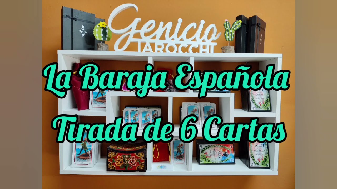 LA BARAJA ESPAÑOLA, TIRADA DE 6 CARTAS nº 1