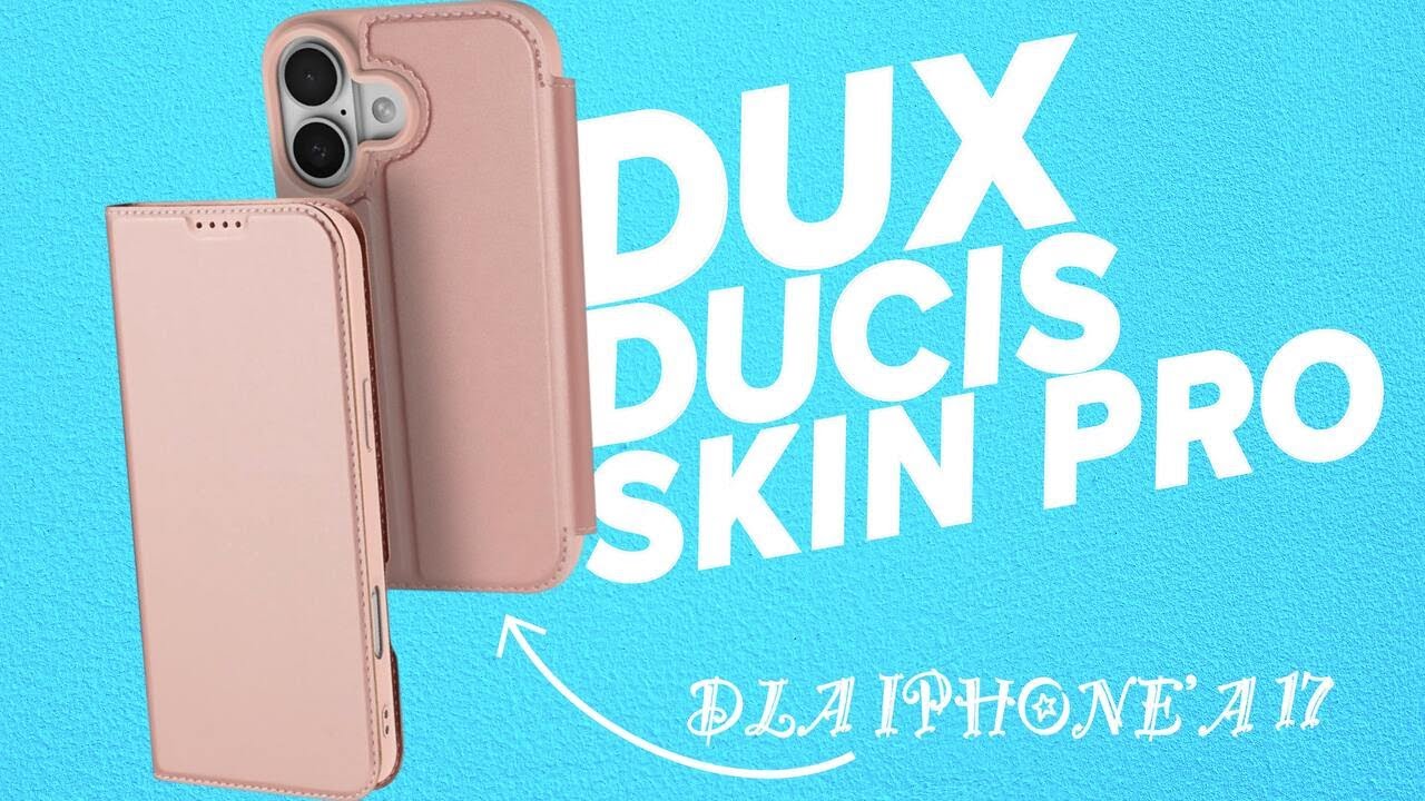 Cienkie, eleganckie i praktyczne etui z klapką do iPhone 17 - Dux Ducis Skin Pro