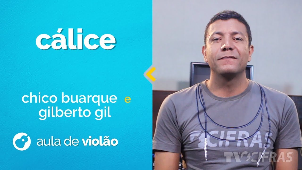 Chico Buarque e Gilberto Gil - Cálice (como tocar - aula de violão)