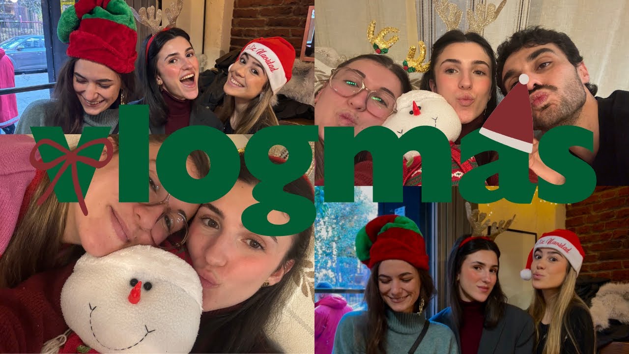 VLOGMAS 🎄🎅🏻 | Patinaje sobre Hielo, Tardebuena y Comidas Navideñas en Familia