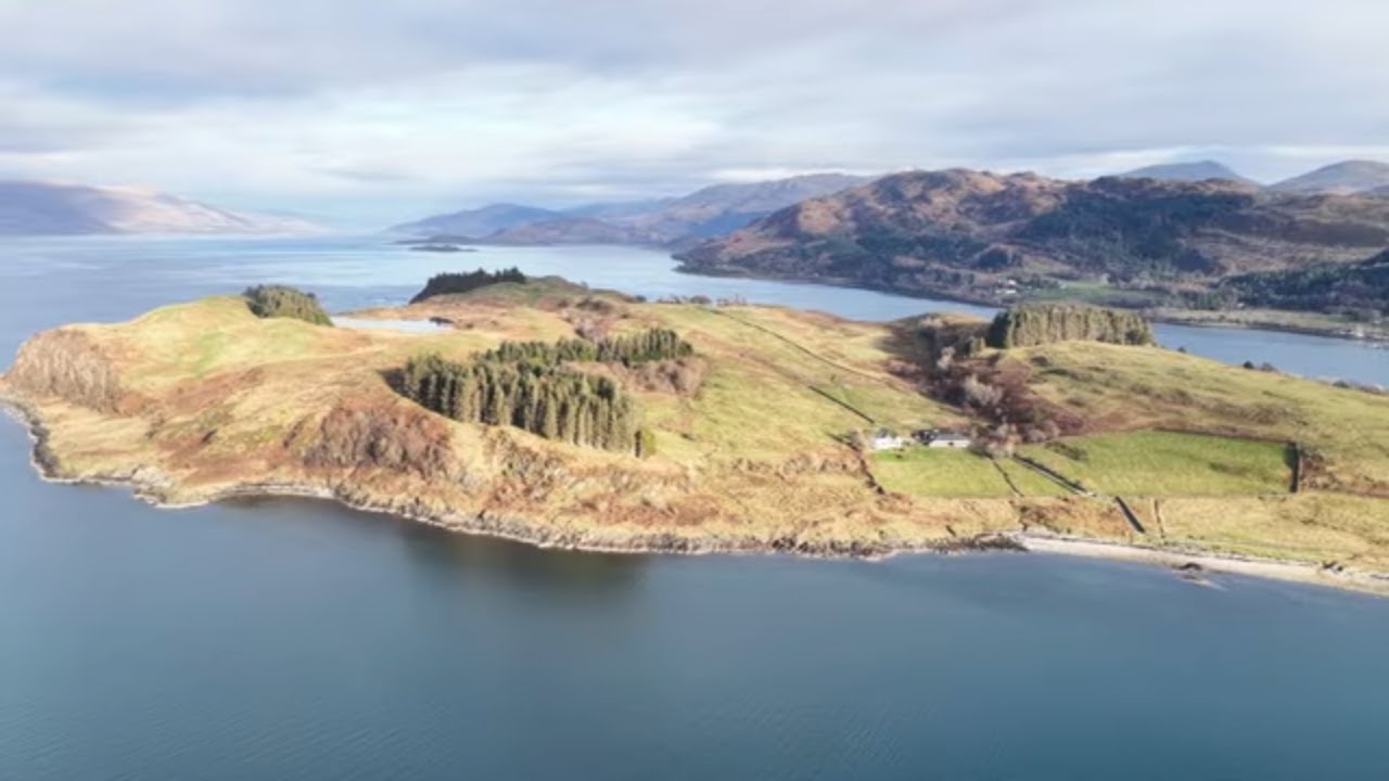 DJI Drone Captures Beauty of Shuna Island