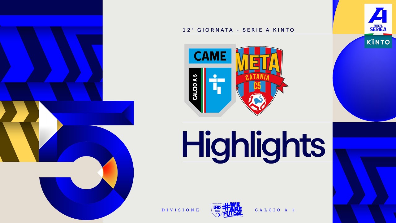 Came Treviso-Covei Meta Catania 1-5 | Gol e highlights | 12ª giornata | Serie A KINTO 2025/2026