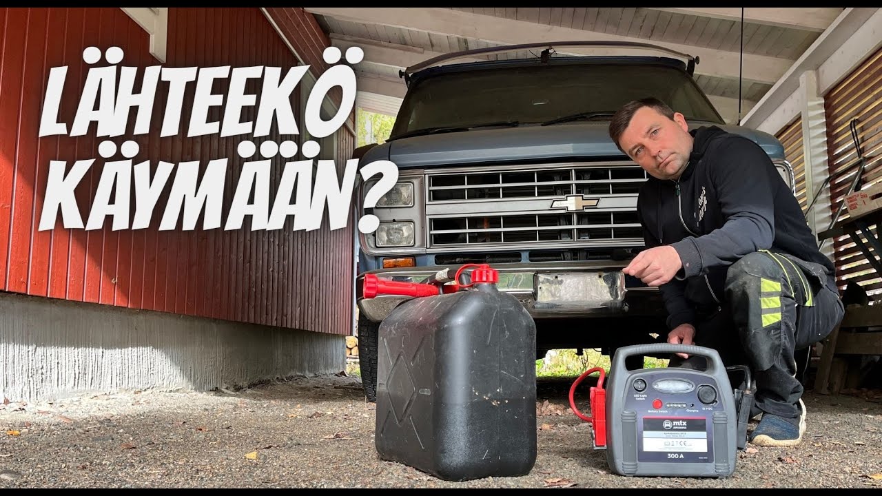 Lähteekö Chevy käymään? | Chevy Van G20 6.2 D |