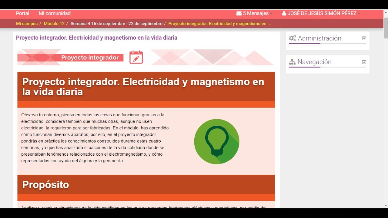 Sesión Masiva semana IV. Módulo 12 Prepa en línea