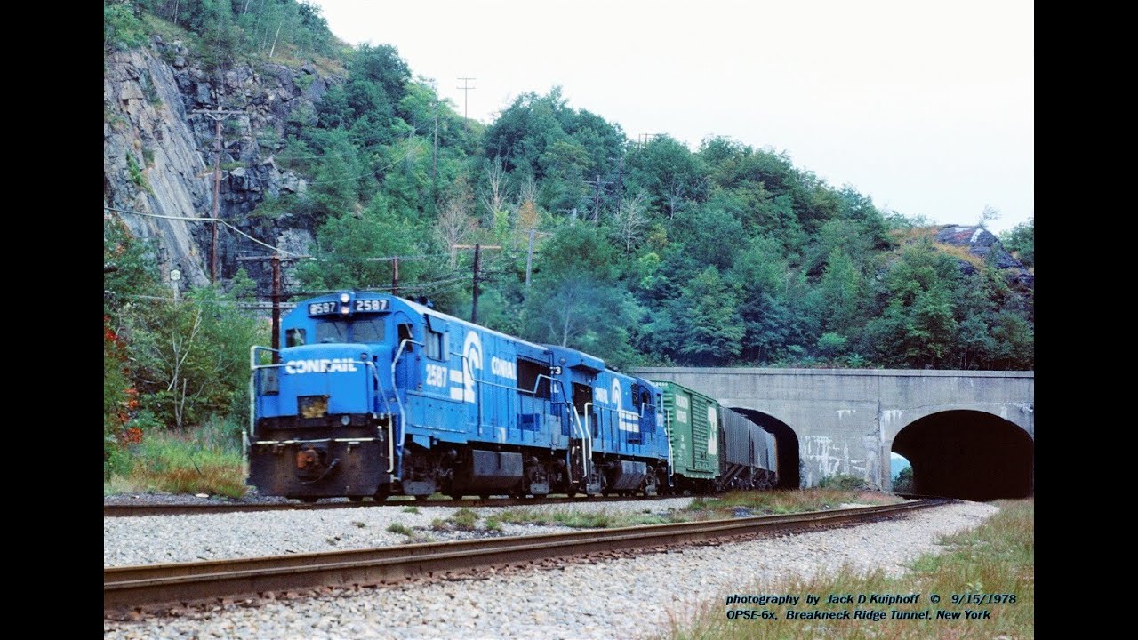 Vintage Conrail, 4 axle GEs, 1976 1979. Super 8mm Sound.