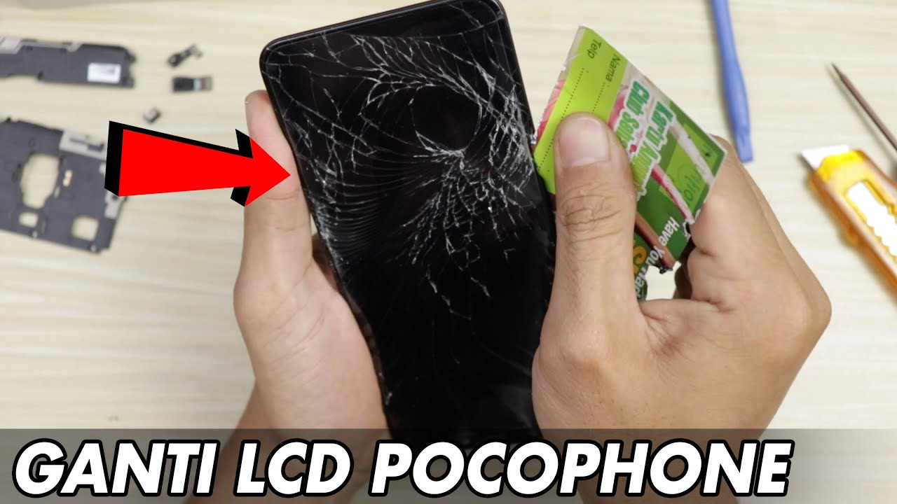 Ganti LCD HP? Kerjain dirumah aja... (Ganti LCD Pocophone)
