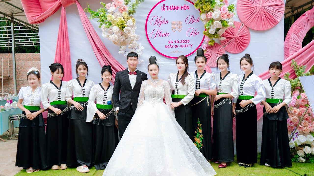 Lễ Th&agrave;nh H&ocirc;n | Ng&acirc;n Phước & B&iacute;ch Hải | Bản Hậu Quỳnh Nhai Sơn La | Mạnh H&agrave; TV