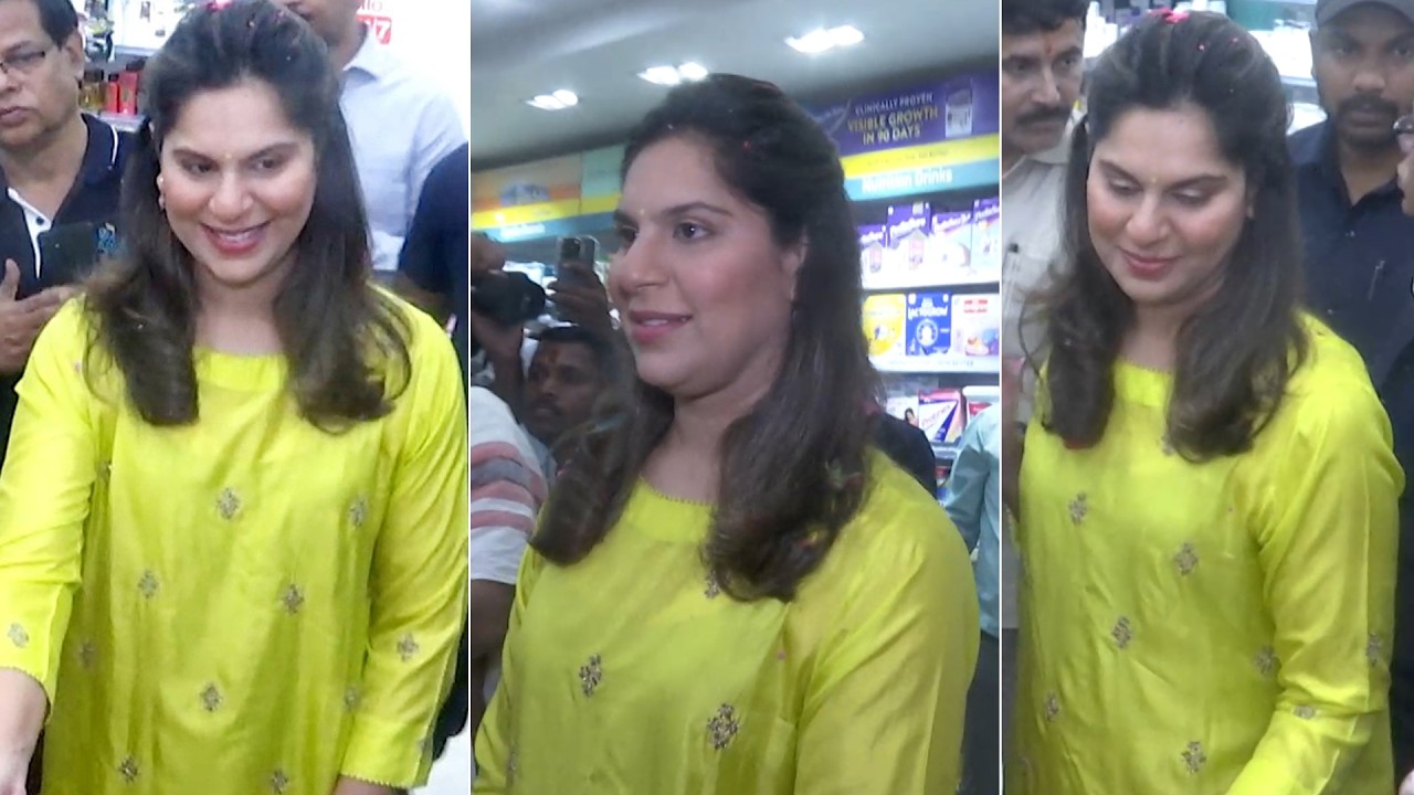 Ram Charan Wife Upasana Konidela Launched Apollo Pharmacy 1000th Store In Telangana