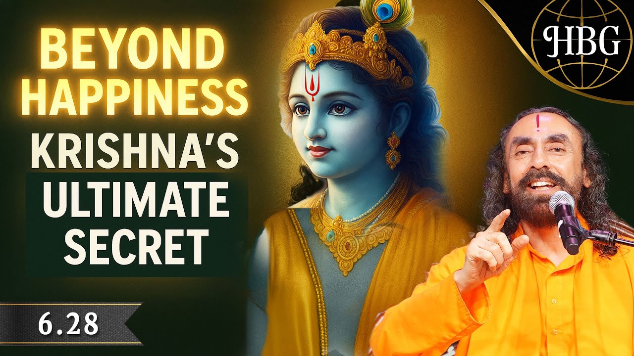 #1 Happiness Mistake Humans Do – Shree Krishna’s ONLY Way to Divine Bliss | Swami Mukundananda