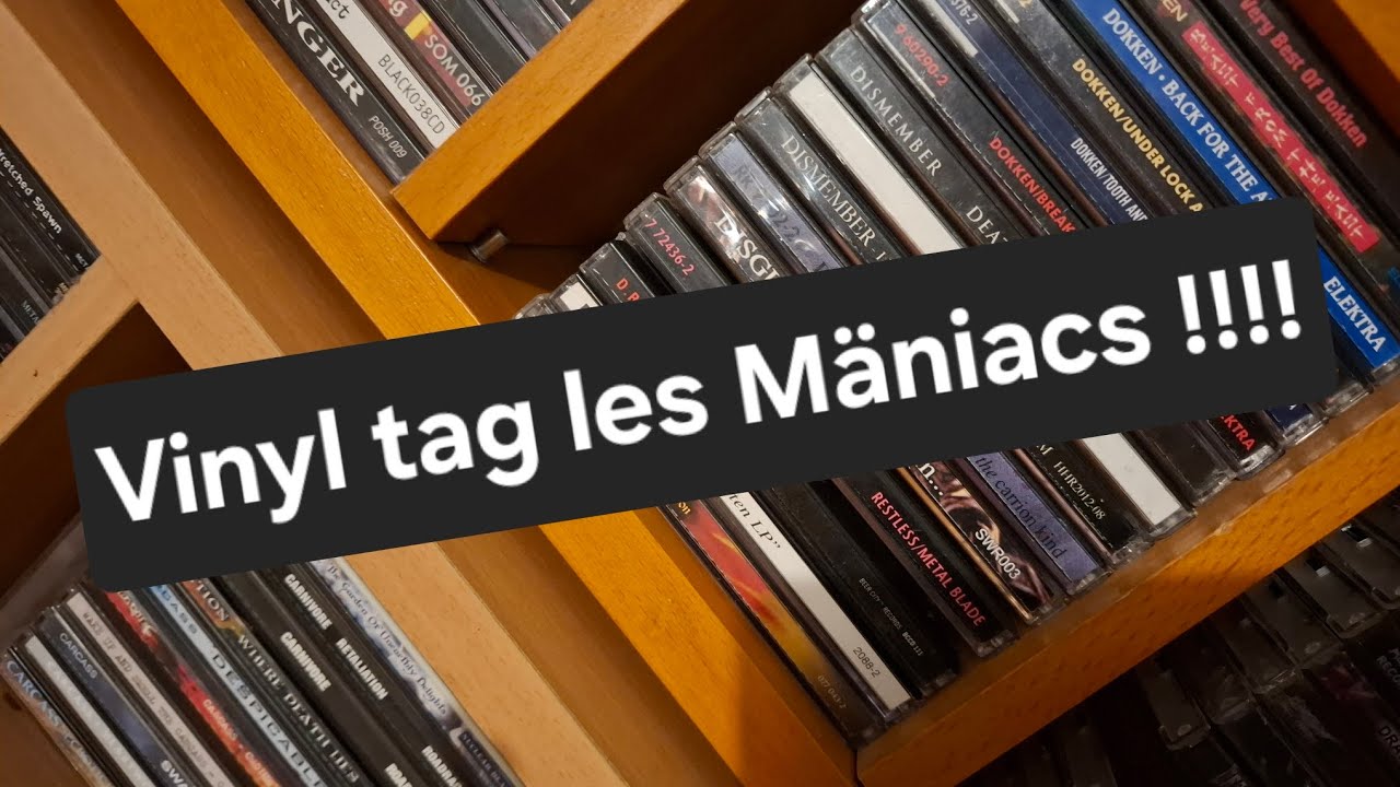 Vinyl tag les Mäniacs !!!!