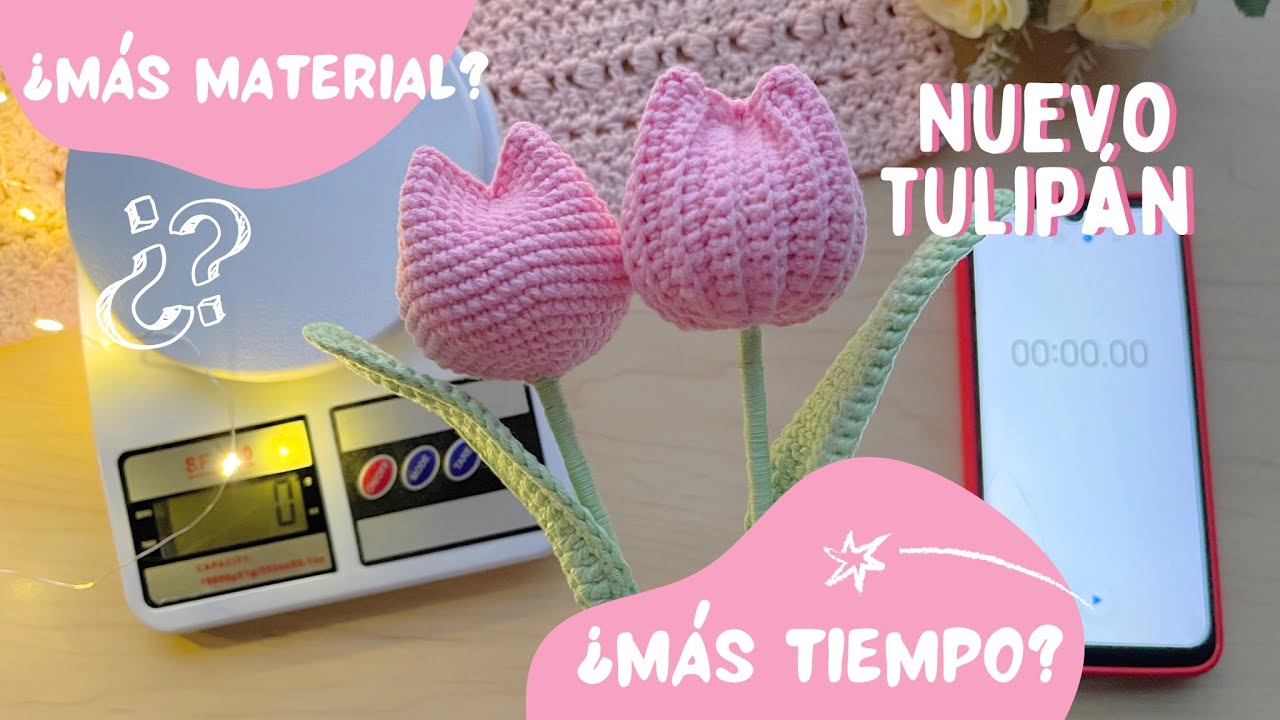 TULIPAN NUEVA VERSIÓN 🌷TE SORPRENDERÁS CON EL RESULTADO 😱 tutorial + Reto