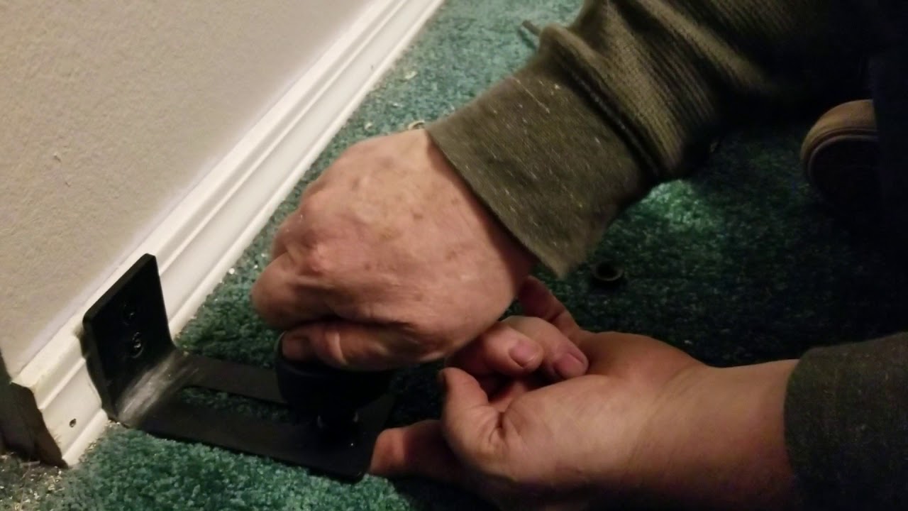 Barn Door Guide - Barn Door Wall Guide Installation - Barn Door Guide Install