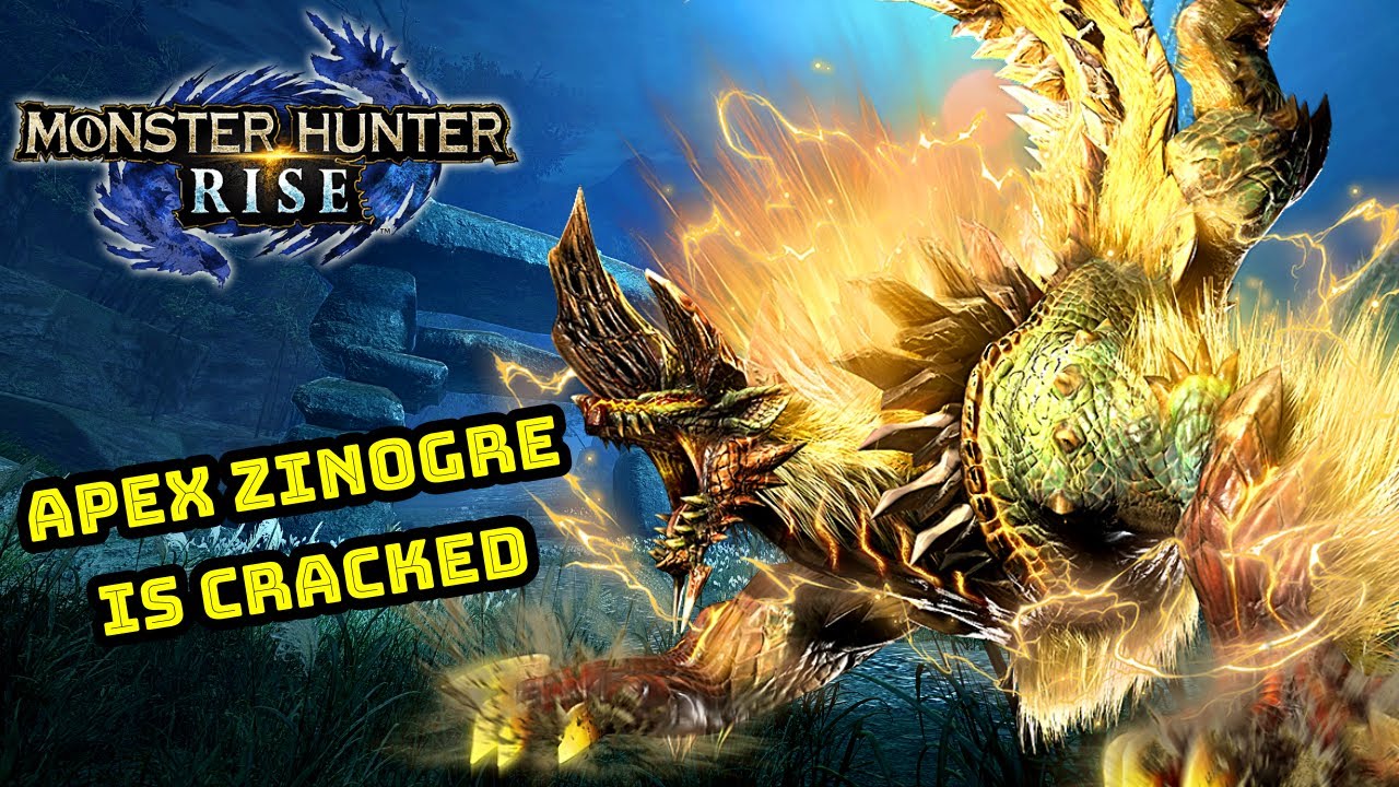 Monster Hunter Rise | APEX ZINOGRE First (No Rampage) Hunt