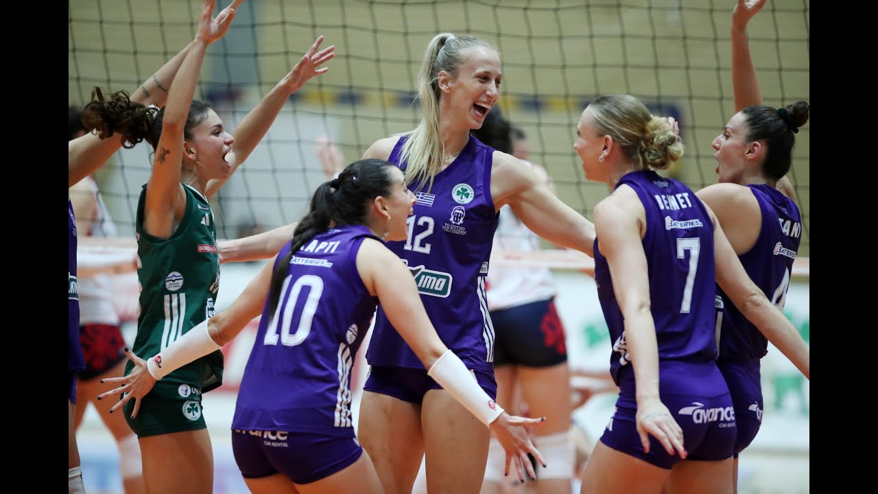 Παναθηναϊκός – ZAON | 5η αγωνιστική Volley League Γυναικών