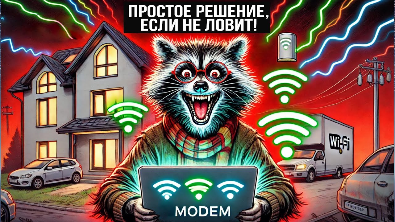 Wifi в большом доме! Мощный домашний интернет в каждой комнате - простая установка!