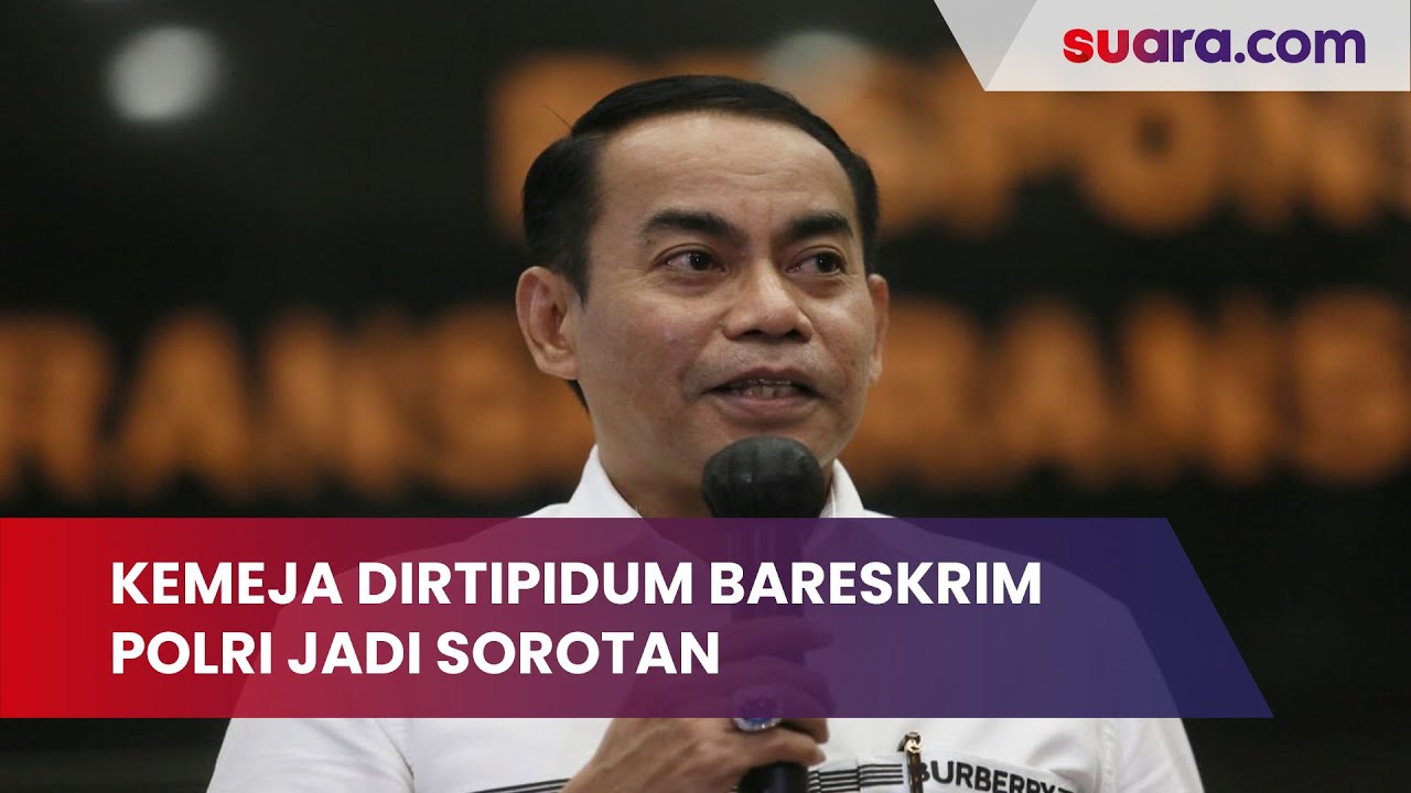 Kemeja Dirtipidum Bareskrim Polri Jadi Sorotan saat Bongkar Kasus Ferdy Sambo, Harganya setara IPhon