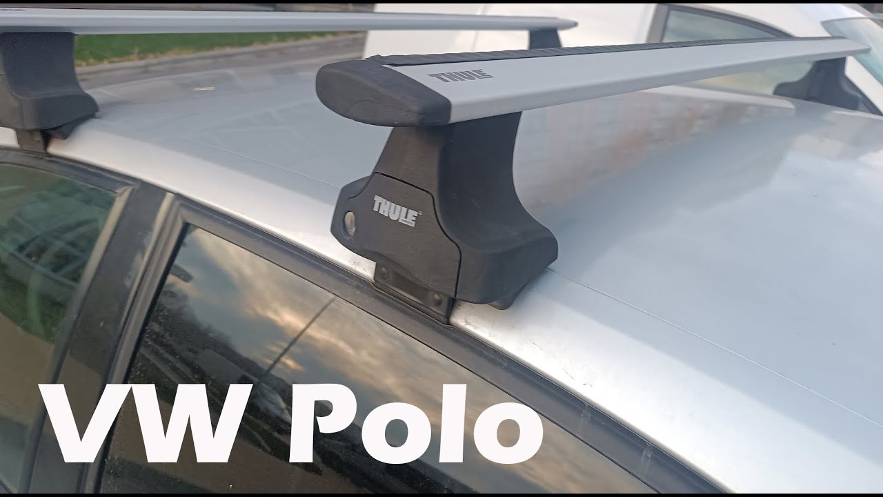 Багажник на крышу Thule Wingbar Evo на VW Polo