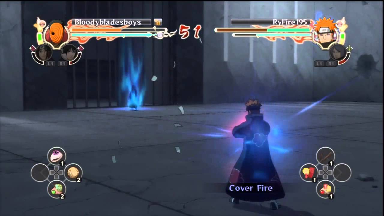 Naruto Shippuden: Ultimate Ninja Storm 2:  PS360HD2 vs RyFire195