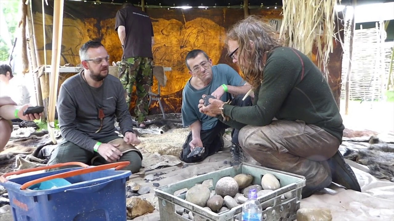The Bushcraft show 2017 an Amazing trip, {fire craft}