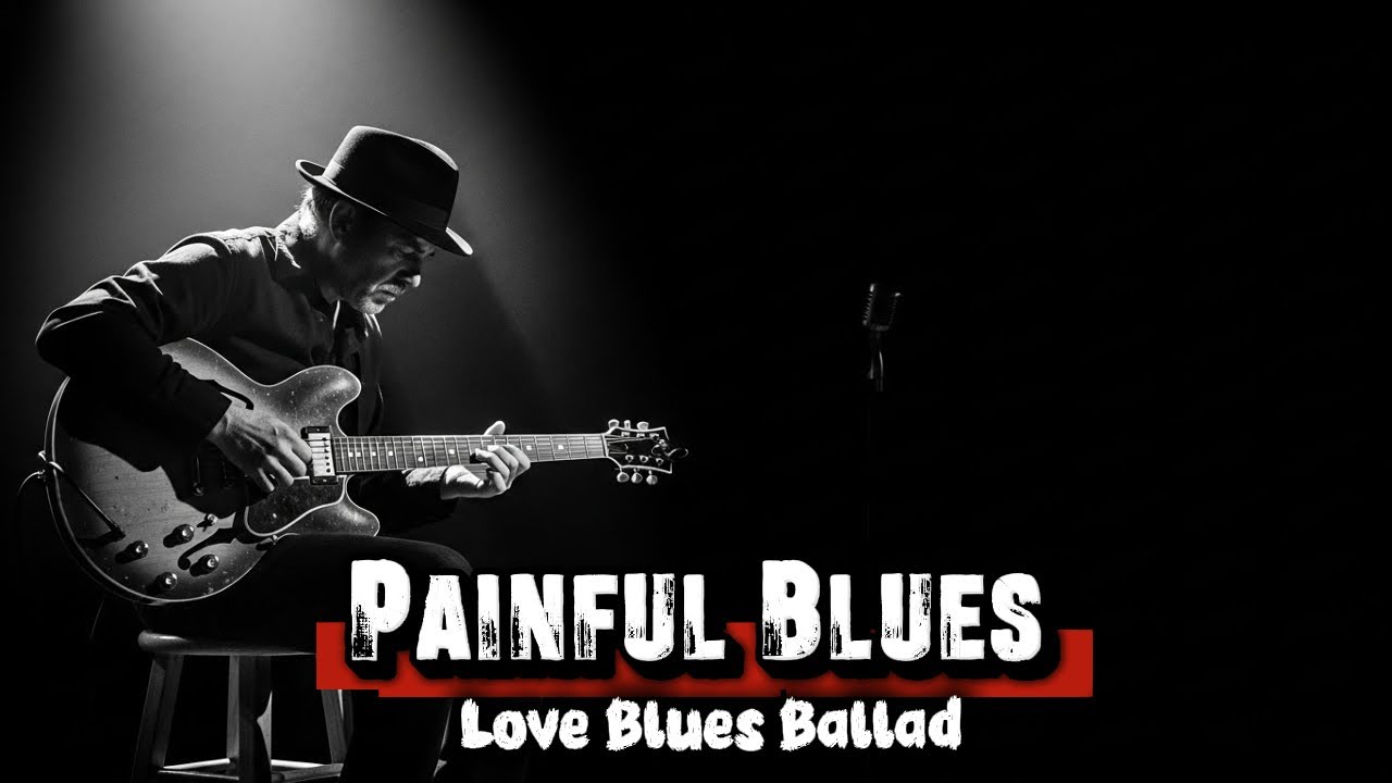 The Greatest Love Blues Ballads | Deep Vocals & Emotional Guitar Lines