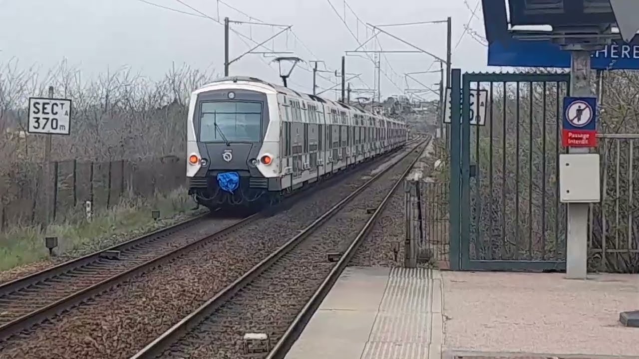 RER A et Transilien L à Achères Villes, Maison Laffite et Houilles sur Carrières.