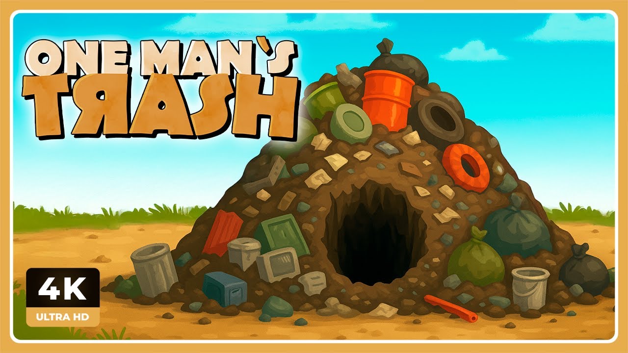 EXCAVA ENTRE BASURA Y ENCUENTRA EL TESORO | ONE MAN'S TRASH Gameplay Español