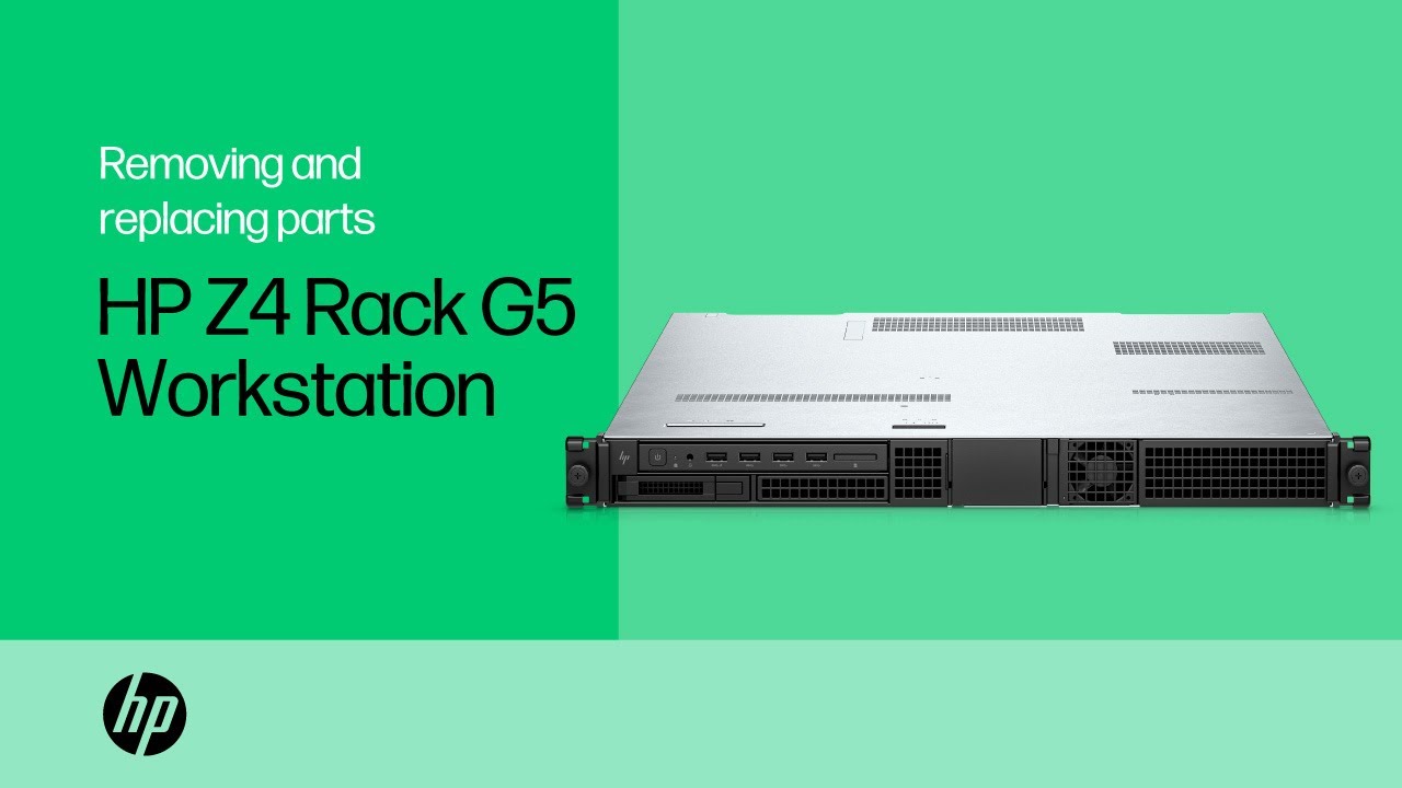 Removing & replacing parts | HP Z4 Rack G5 Workstation | HP Computer Service | HP Support