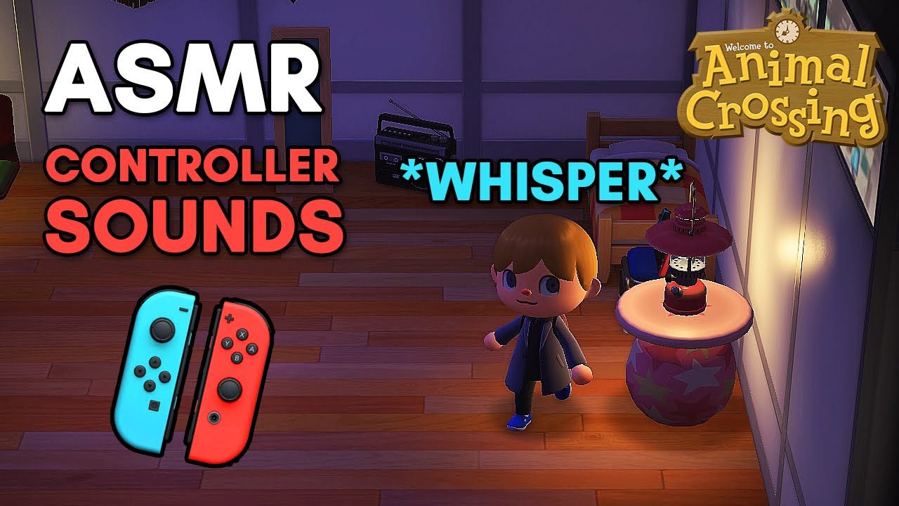 ASMR - Animal Crossing [Nintendo Switch] | Polish Whisper | Controller Sounds