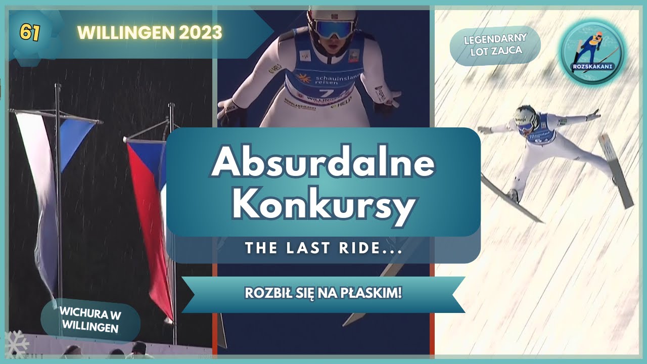 ROZBIŁ SIĘ NA PŁASKIM! Szalone Willingen 2023 - Absurdalne Konkursy #61