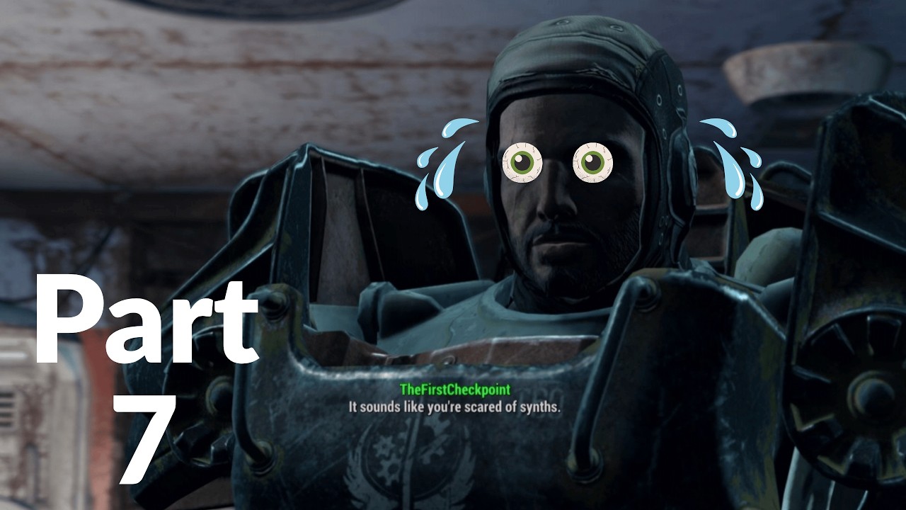 FALLOUT 4 Anniversary Edition Walkthrough Gameplay Part 7 - Danse Scared of Synths (Full Game)