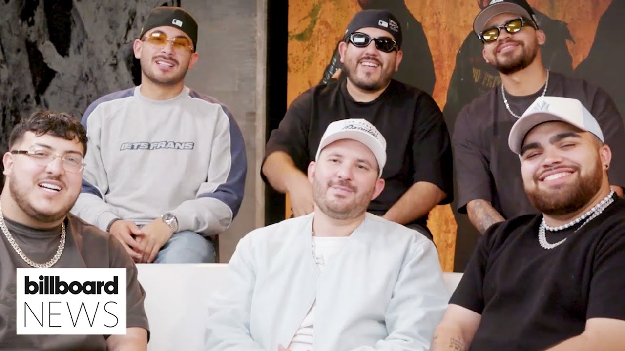 Grupo Frontera habla sobre su nuevo álbum 'Jugando a Que No Pasa Nada', y más | Billboard News